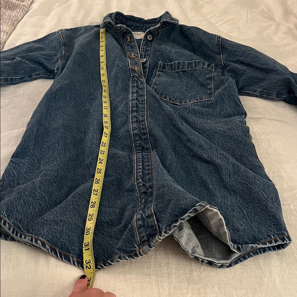 Denim Oversized dress worn once - Picture 4 of 4